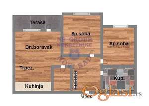 Trosoban stan- Bulevar patrijarha Pavla!